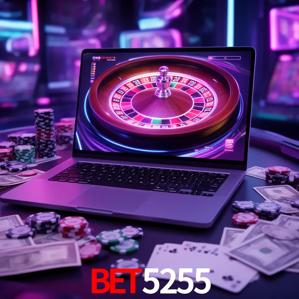 Centro móvil BET5255 con casino, cajero, bonos, app y acceso de cuenta para México
